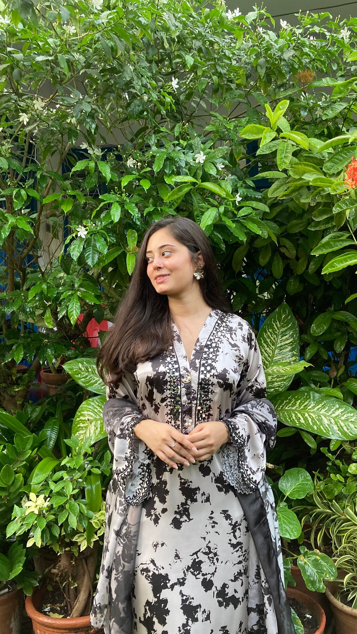 Mehak-e-Silk Luxury Shamooz Silk Stitched Dress 2024