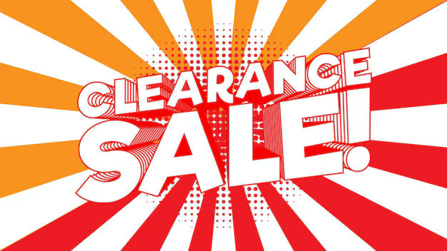 Clearance Sale 25