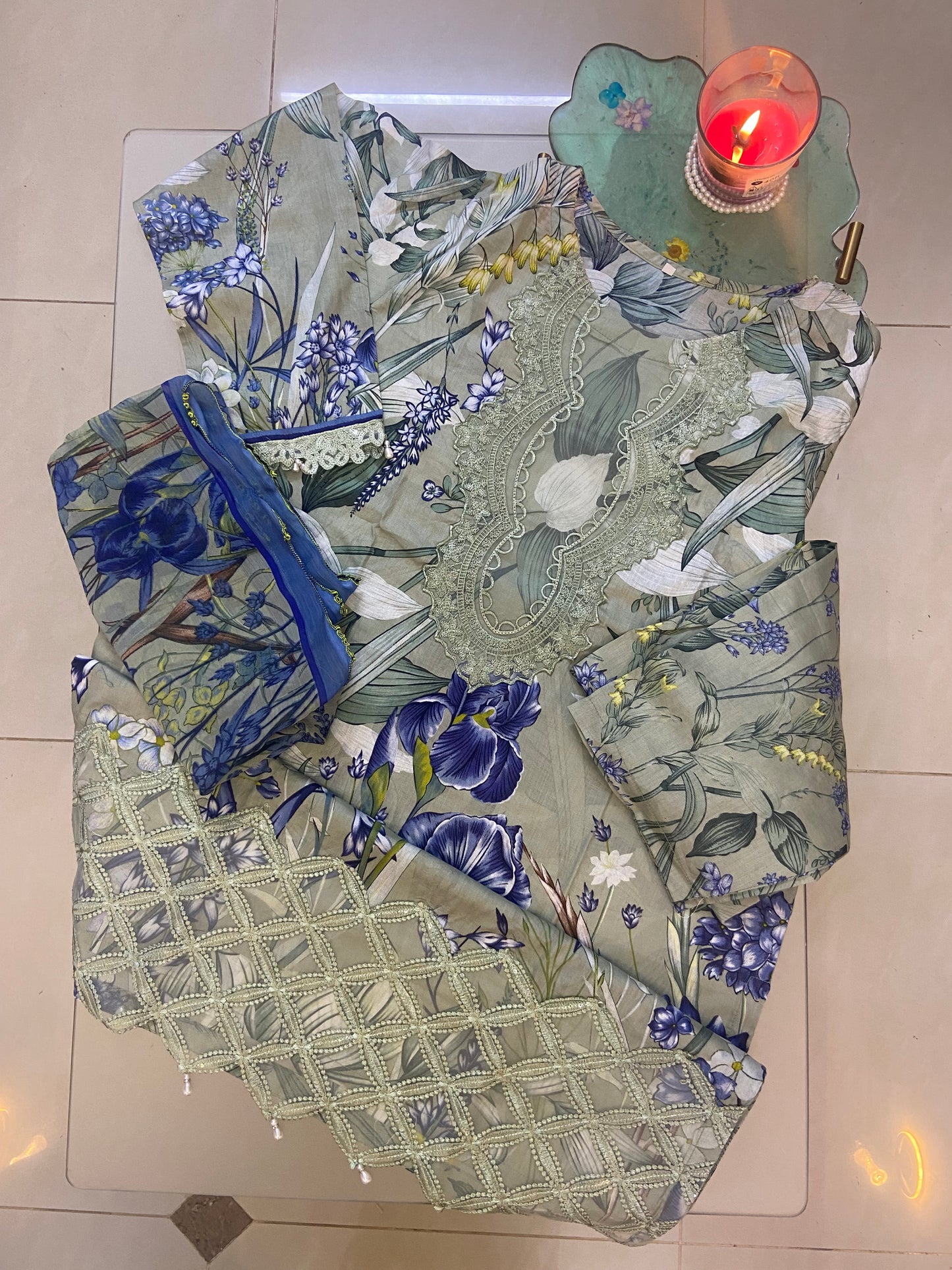 The Luxe Lawn Collection: Ready-to-Wear 3-Piece Suit