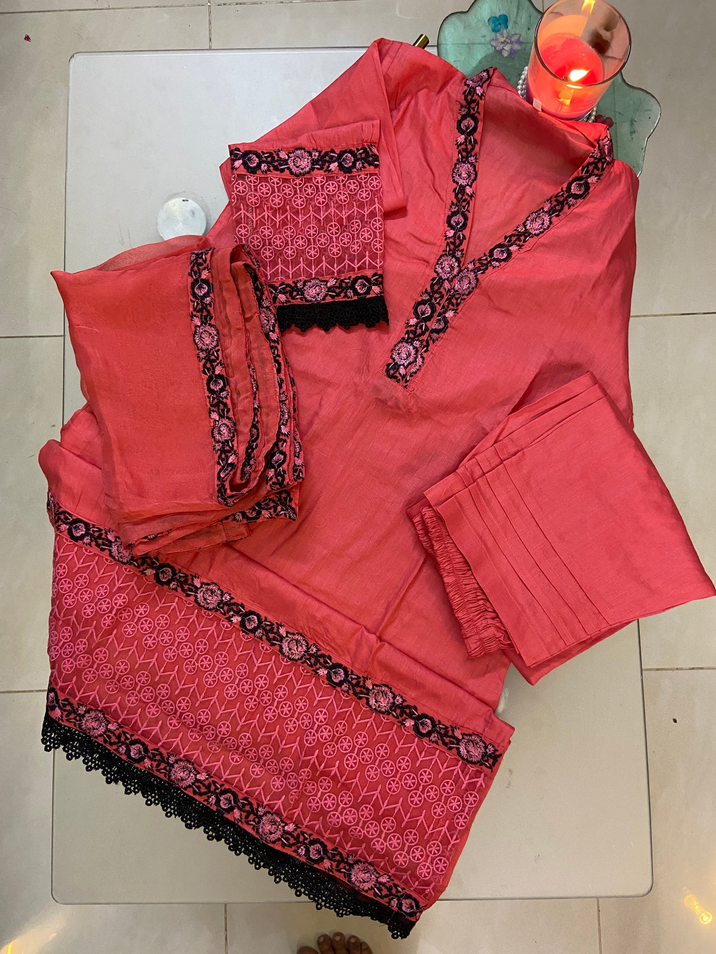 Cotton Lawn Pakistani Desginer Suit