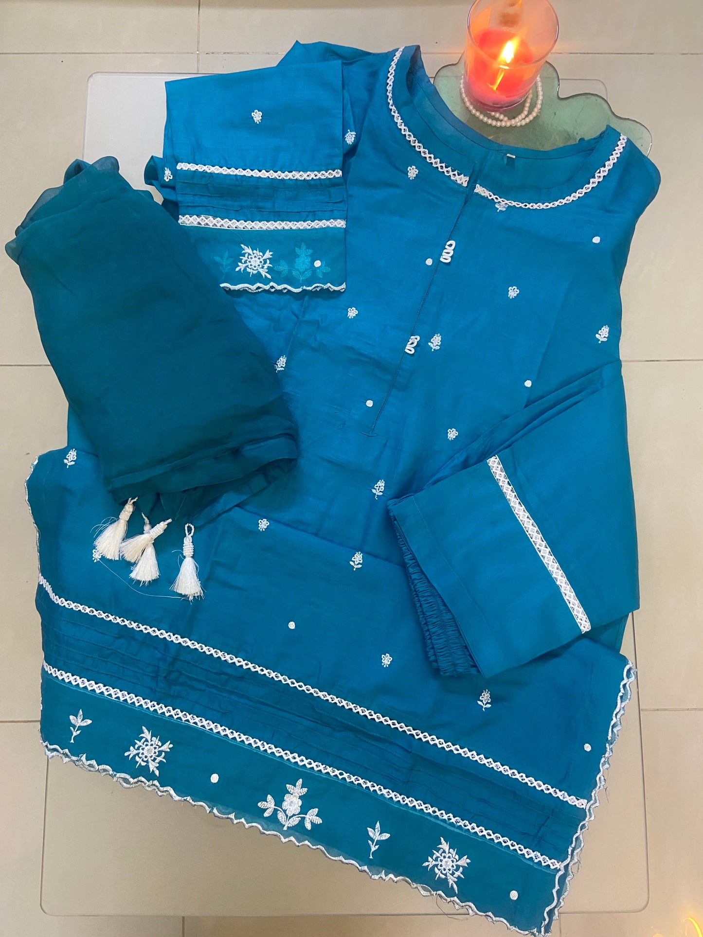 Pakistani Designer Cotton Lawn Suit