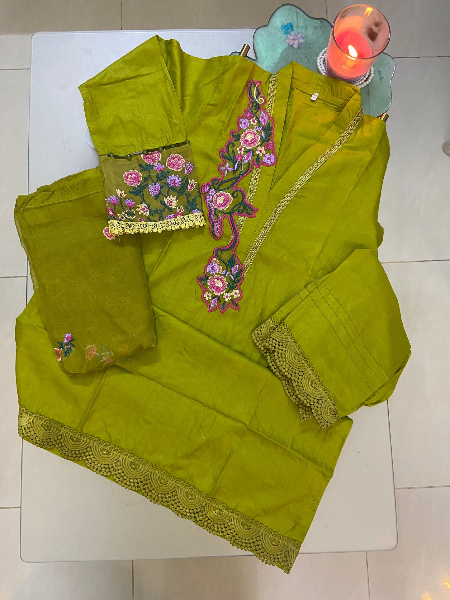 Cotton Lawn Designer Suit