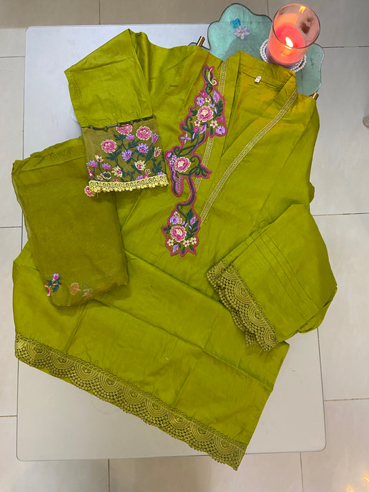 Cotton Lawn Designer Suit