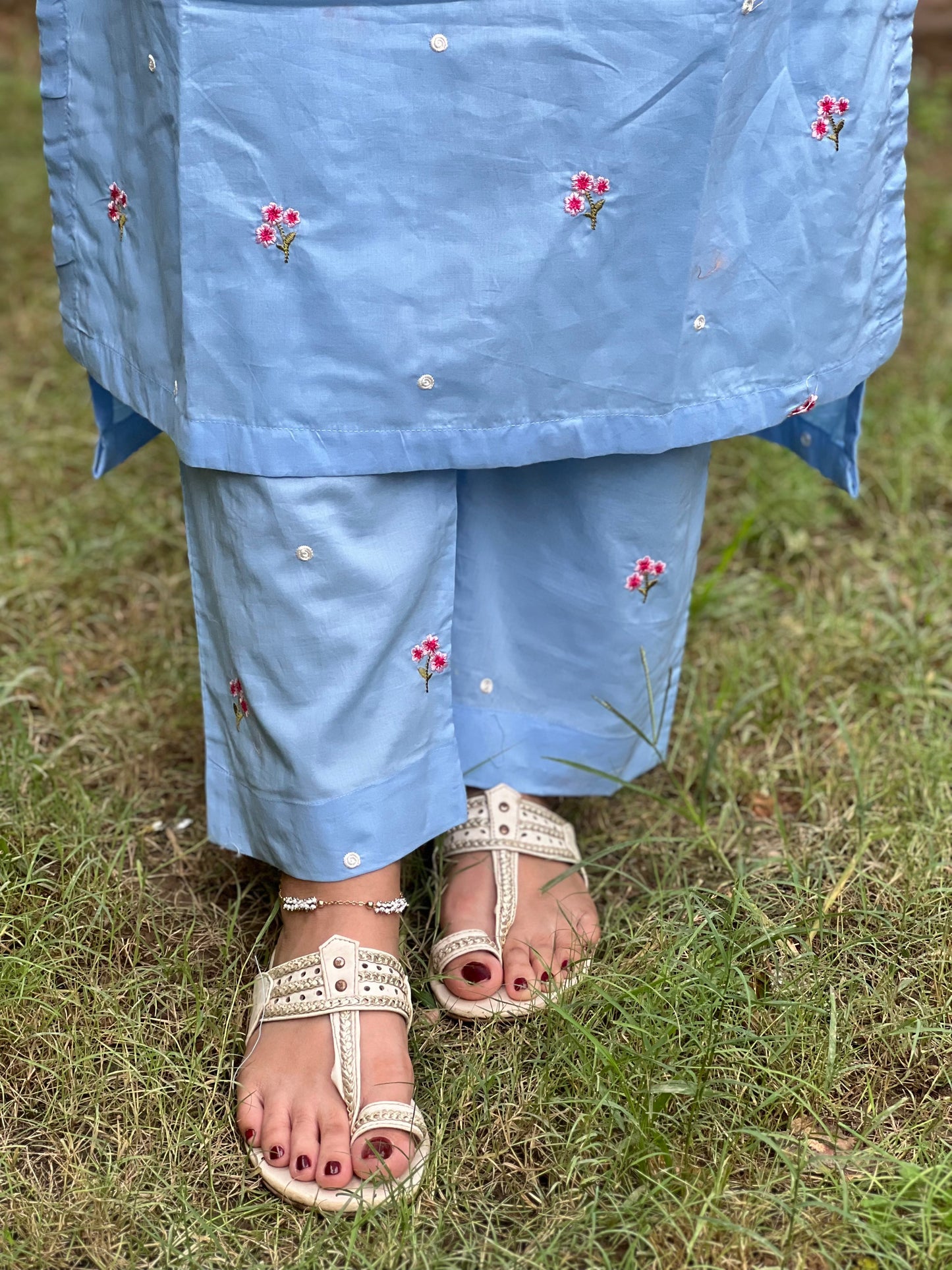 Chandni 2 Pc Cord  Set Luxury Lawn Dress 2024