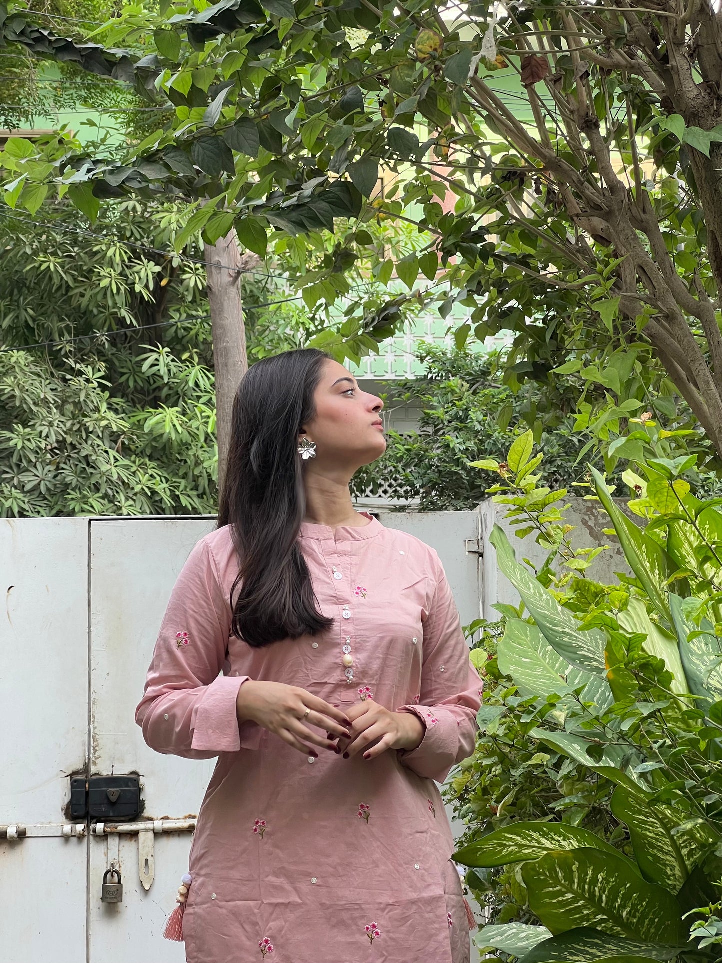 Meher 2 Pc Cord  Set Luxury Lawn Dress  2024