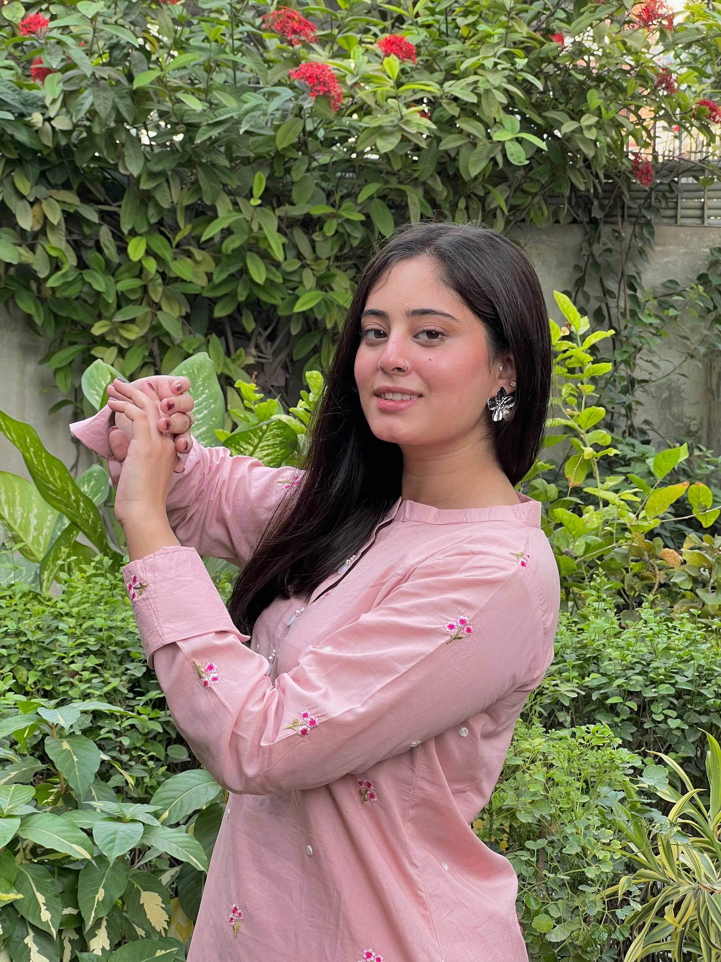 Meher 2 Pc Cord  Set Luxury Lawn Dress  2024