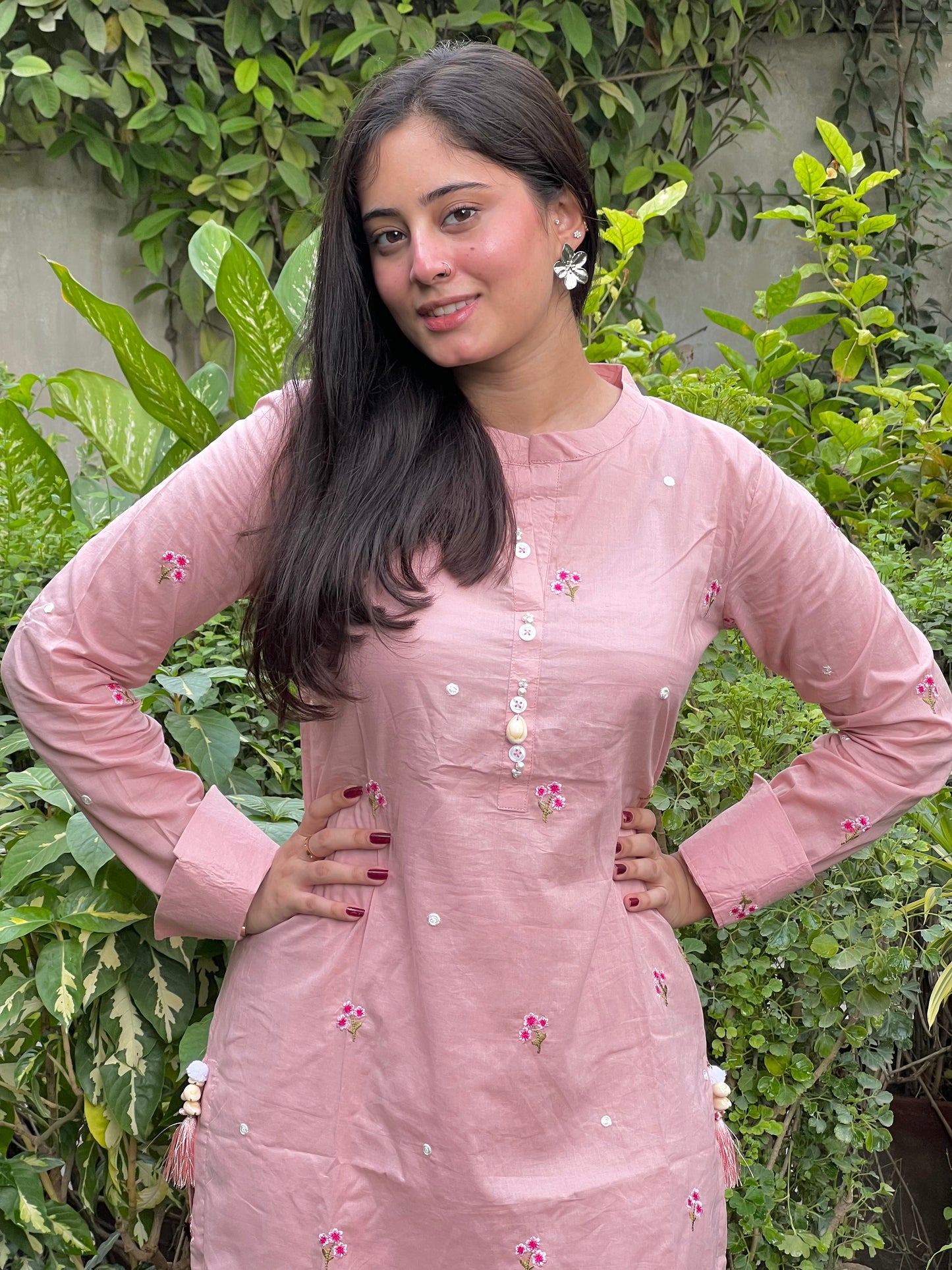 Meher 2 Pc Cord  Set Luxury Lawn Dress  2024