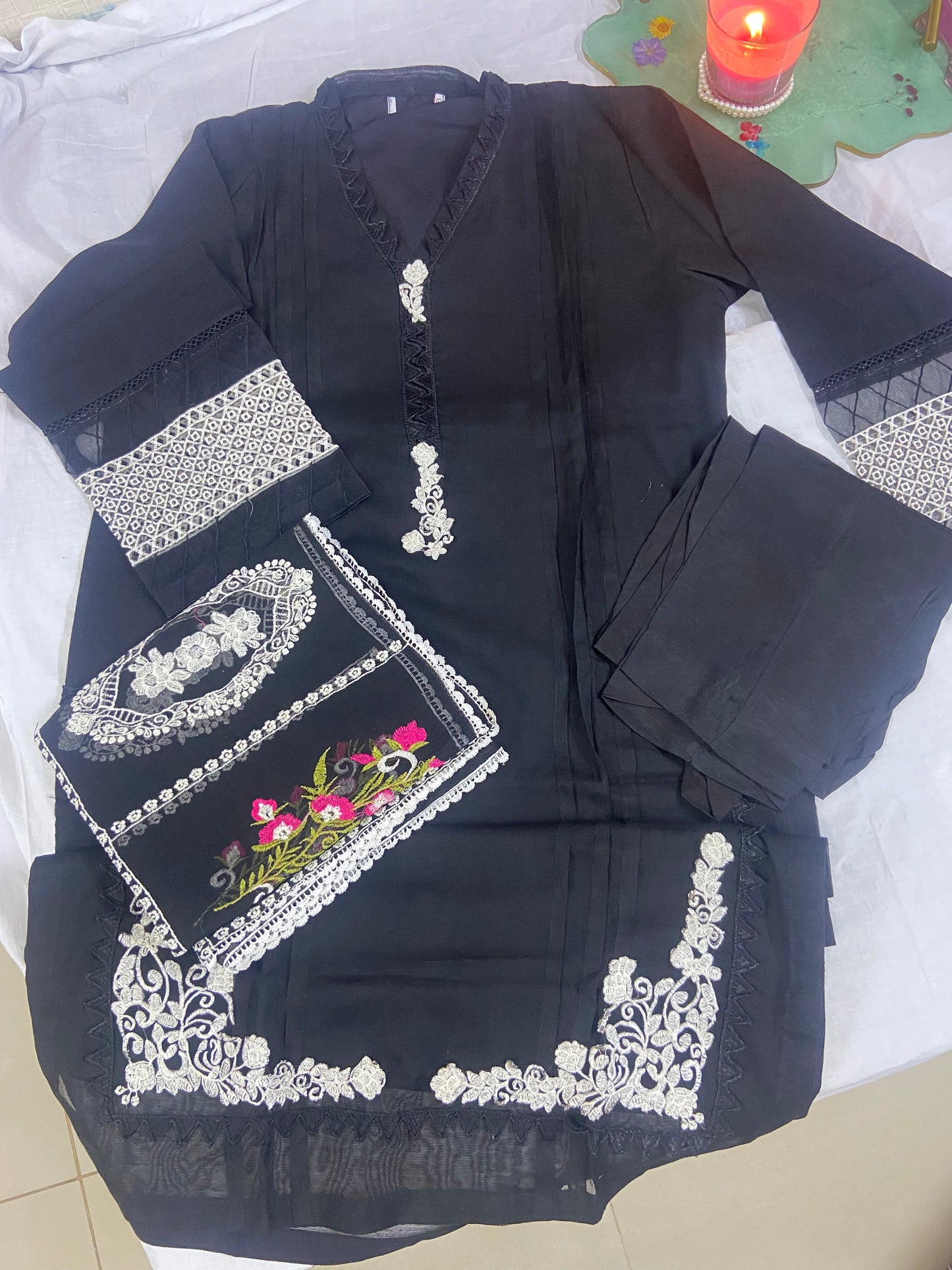 Fariyal Siddique x Hm Jummani Hm-01 Premium KhaddI Net 2024