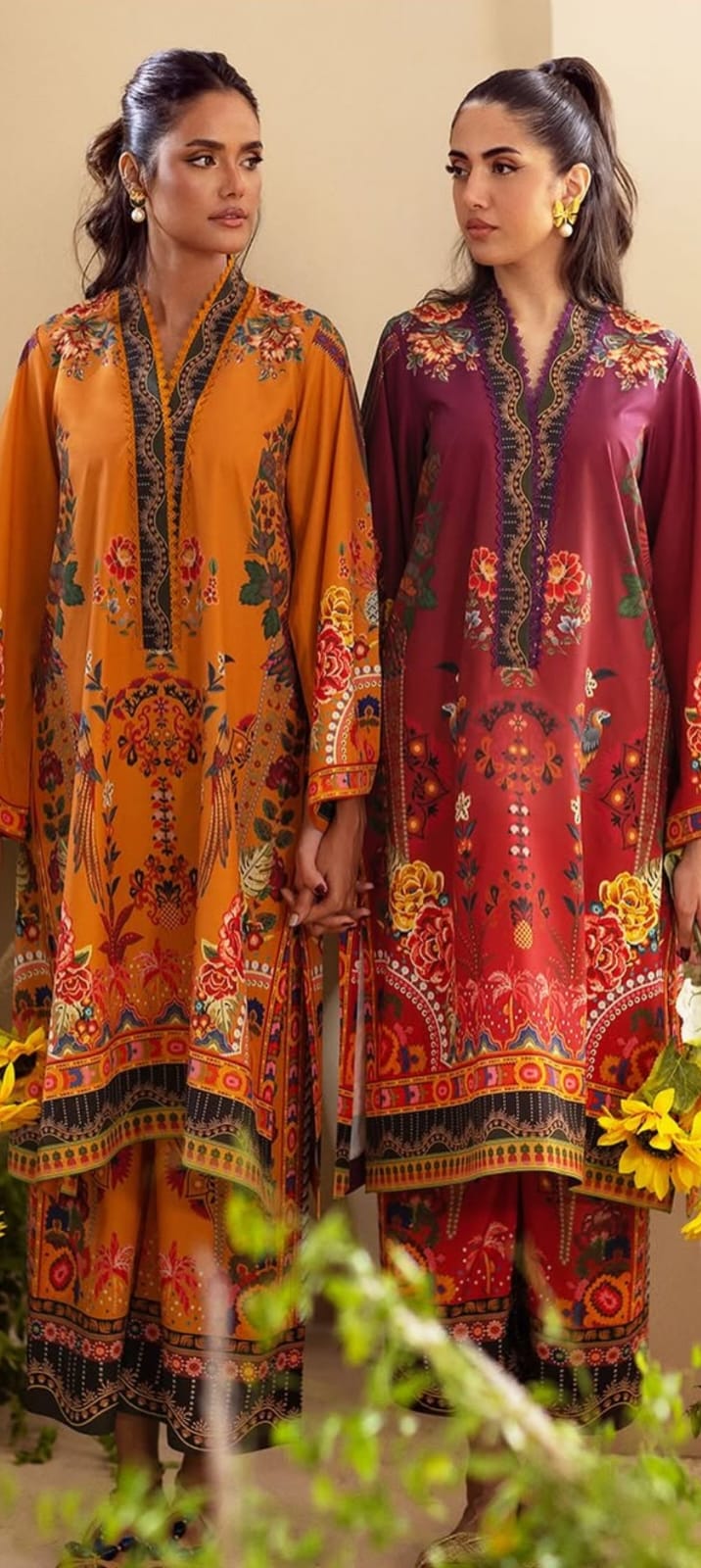 Soft Swiss Lawn 2 Pcs Co-Ord Set