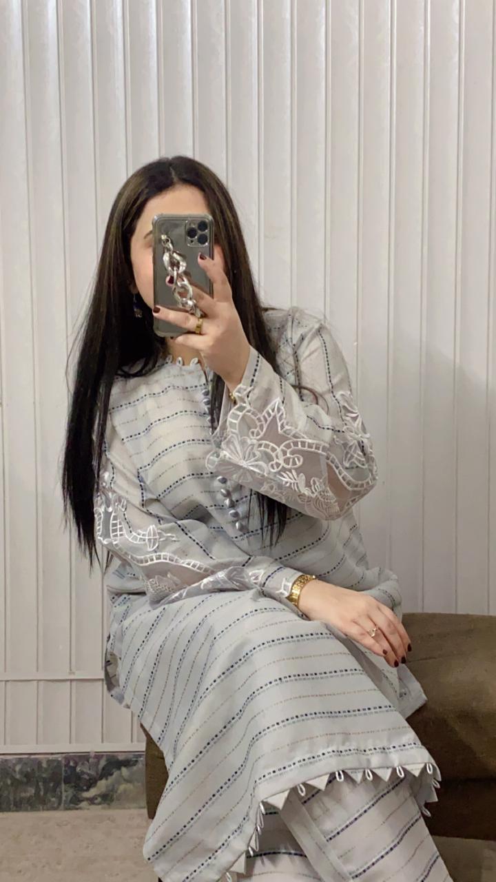 2-Piece Co-Ord Set - Premium Khaddar Cotton