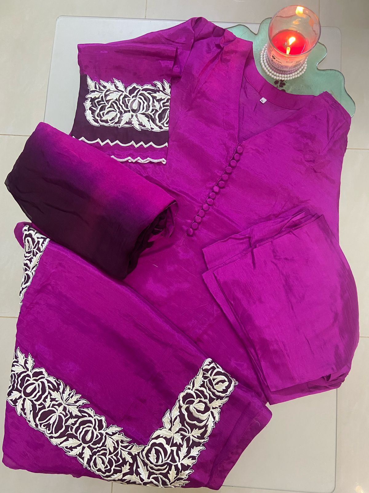 Luxury Reimagined: 3-Piece Semi Pure Rawsilk Perfection