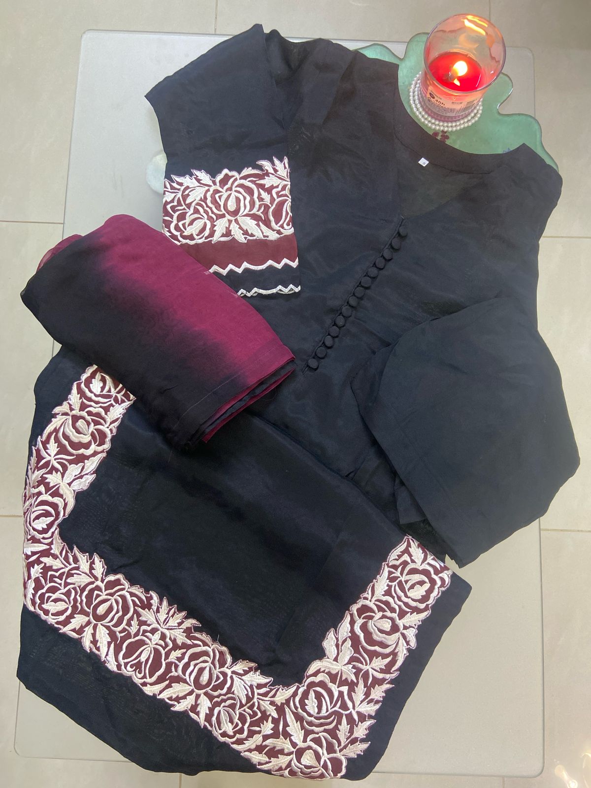 Luxury Reimagined: 3-Piece Semi Pure Rawsilk Perfection