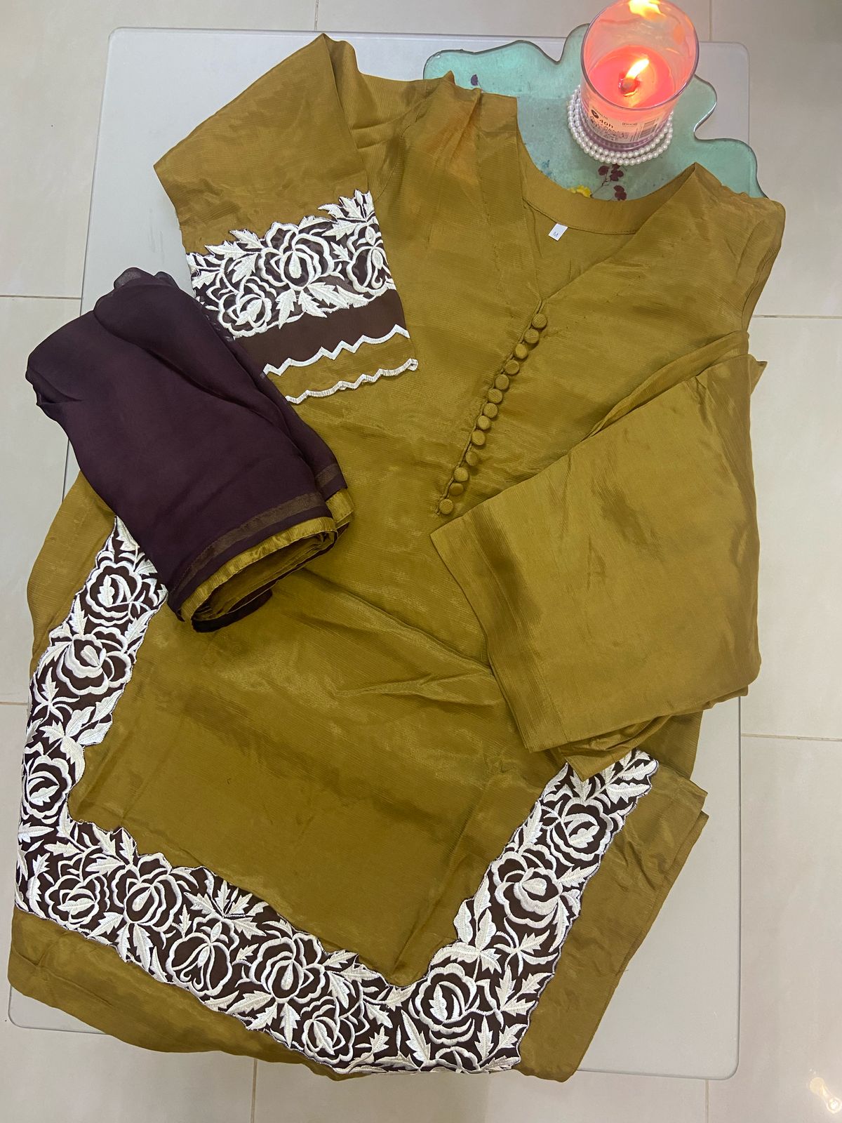 Luxury Reimagined: 3-Piece Semi Pure Rawsilk Perfection