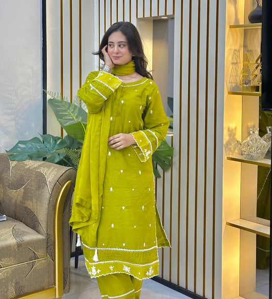 Pakistani Designer Cotton Lawn Suit