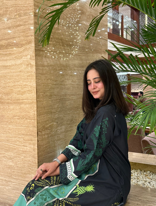 2 PCS Soft Swiss Lawn Co-Ord Set – Digital Printed