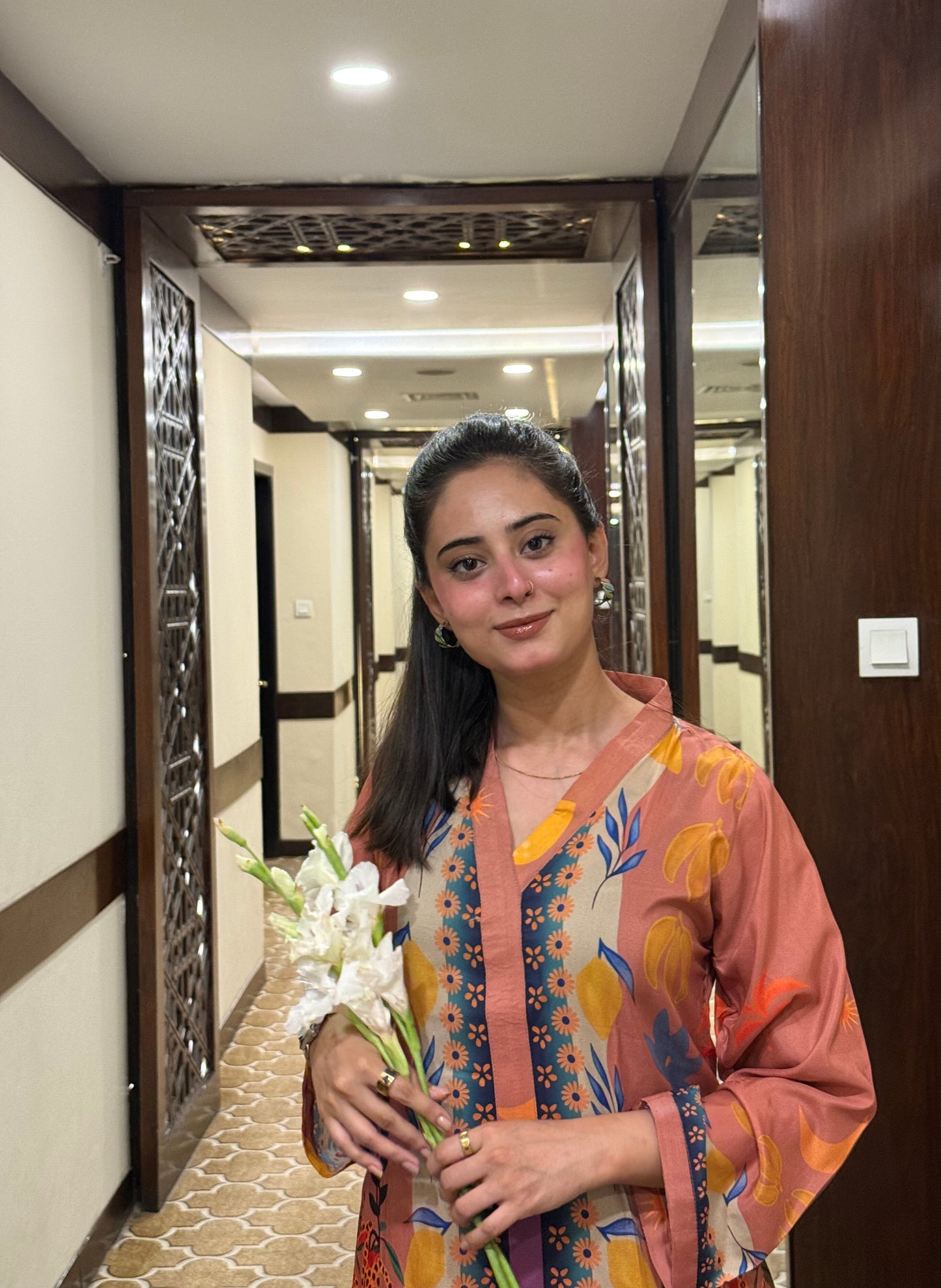 2 PCS Soft Swiss Lawn Co-Ord Set – Digital Printed