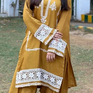 3-Piece Ready-to-Wear Luxury Ensemble