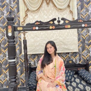 Phoolwari Luxury Lawn Stitched Dress 2024