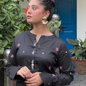 Naaz  2 Pc Cord  Set Luxury Lawn Dress 2024