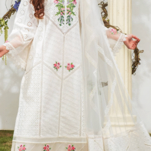 Elegant 3-Piece Chickn Kari Pure Lawn 2024